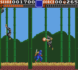 Ninja Gaiden (USA, Europe) In game screenshot